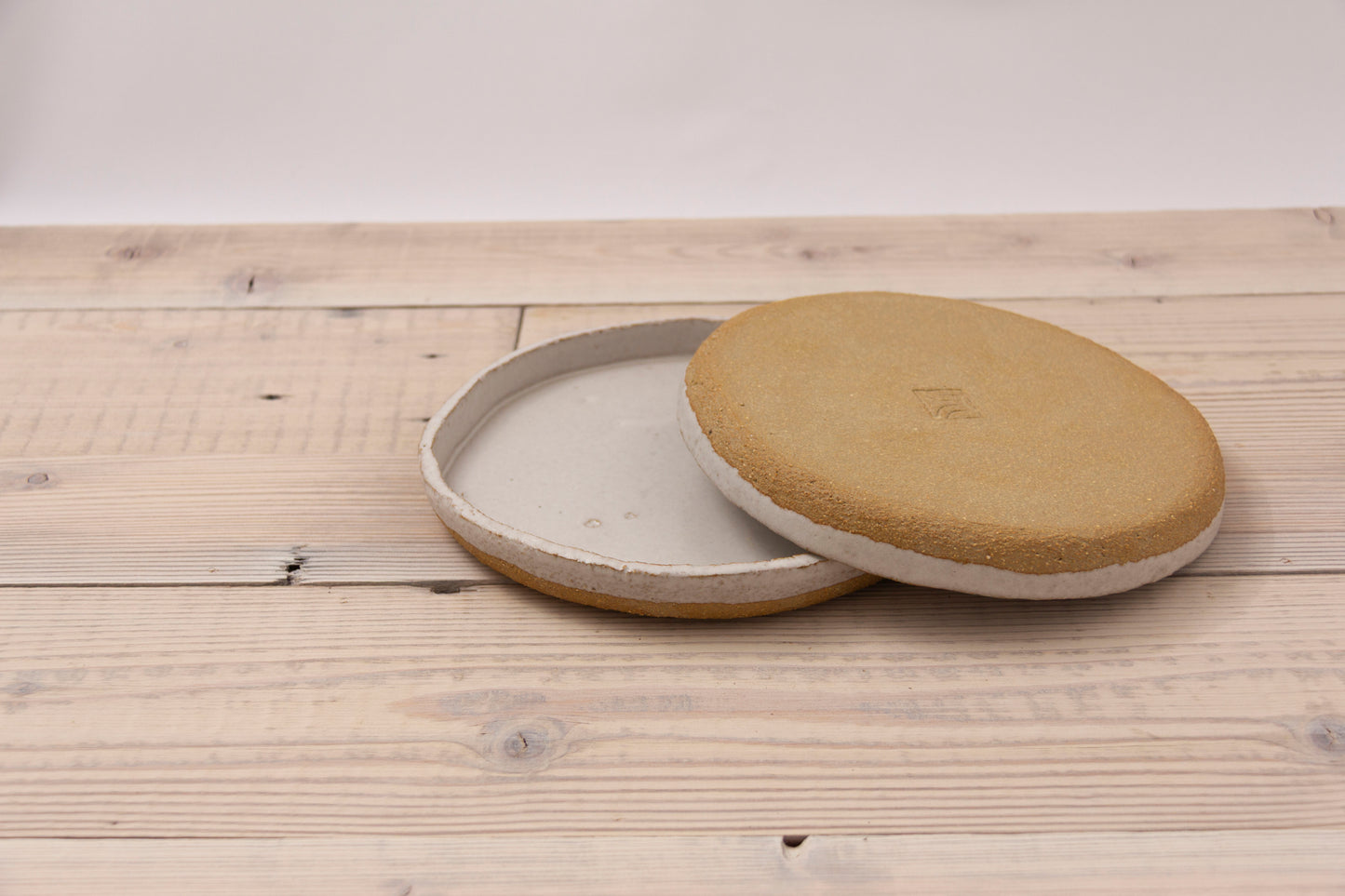 Cloudy White Small Plate